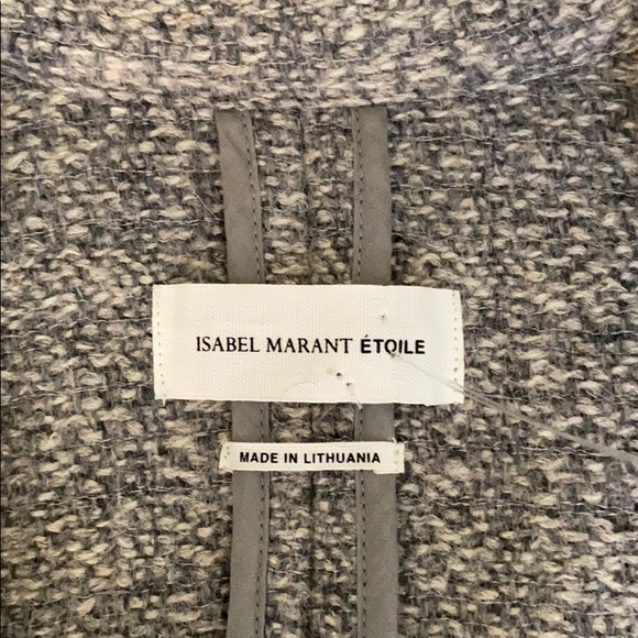 Isabel Marant Etoile Wool blend tweed blazer - Picture 9 of 13